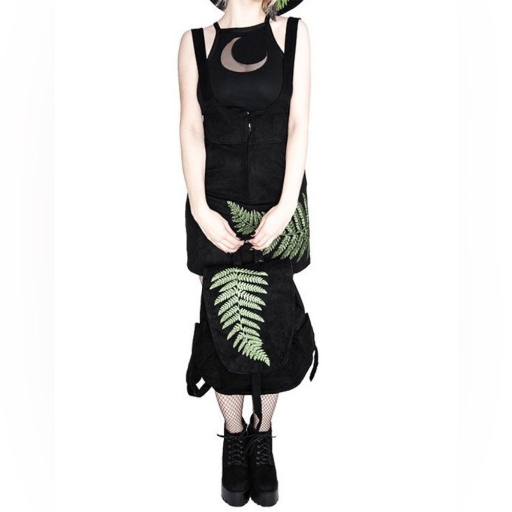 ❌SOLD❌Restyle fern suede mini dress - Picture 6 of 7